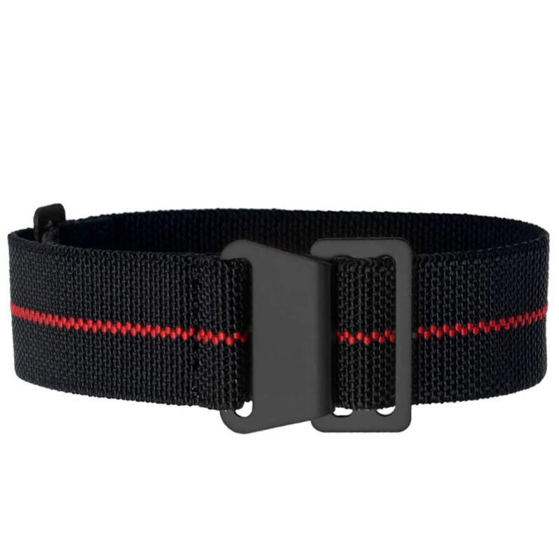 Nylon elastic strap for Samsung Galaxy watch, 20mm 22mm, for Amazfit Nato Watch 3 41 45mm, Parachute bag