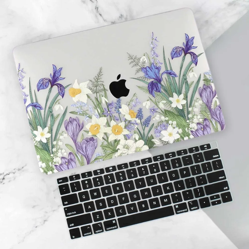 3D взрывозащищенный каменный Дизайн Жесткий Чехол для нового Macbook Pro 13 15 Touch bar Air 11 12 13 A1932 с клавиатурой