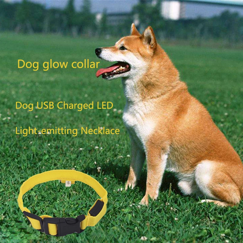Зарядка через usb светодиодный ошейник для собаки функция &quotантипотеря/Избегайте
