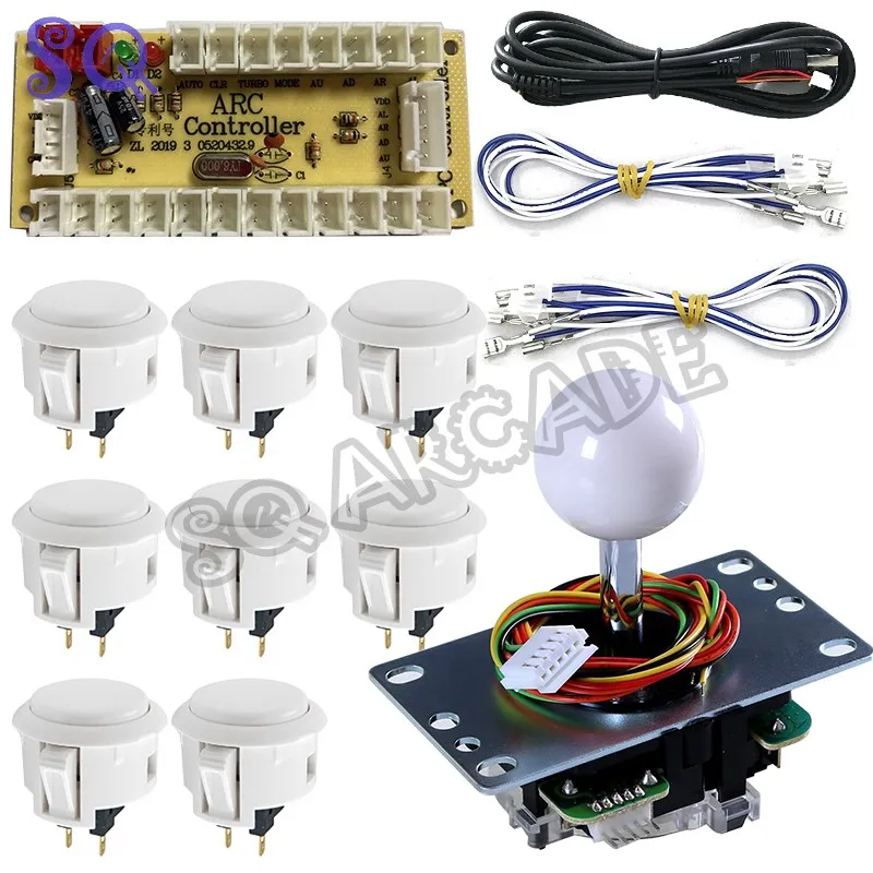 USB-кодировщик с нулевой задержкой Raspberry Pi 4 аркадный шкаф набор сделай сам