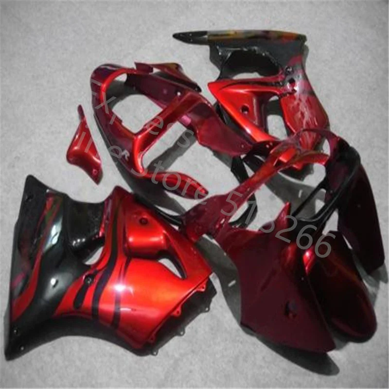 

Red black colour Fairing For Kawasaki NINJA ZX6R 00-02 ZX 6R 636 2000 2001 2002 ZX-6R Motorcle Fairing Injection molding