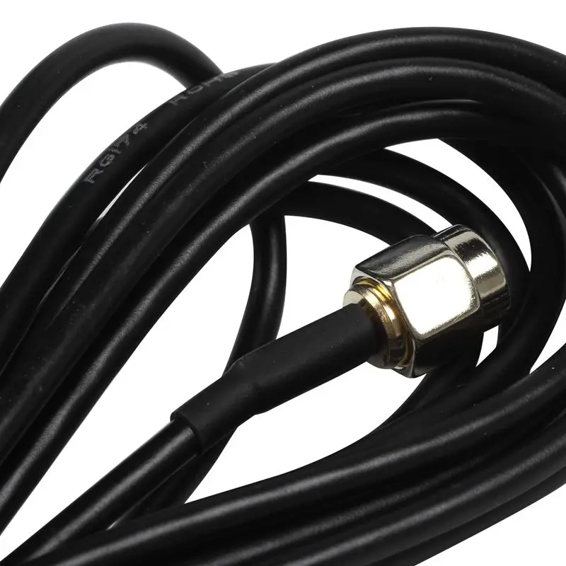 Wifi Antenna Extension Pure Cupper RP-SMA Male To Female With 3Meter Cable Magnetic Base For Router Wireless Network Car |