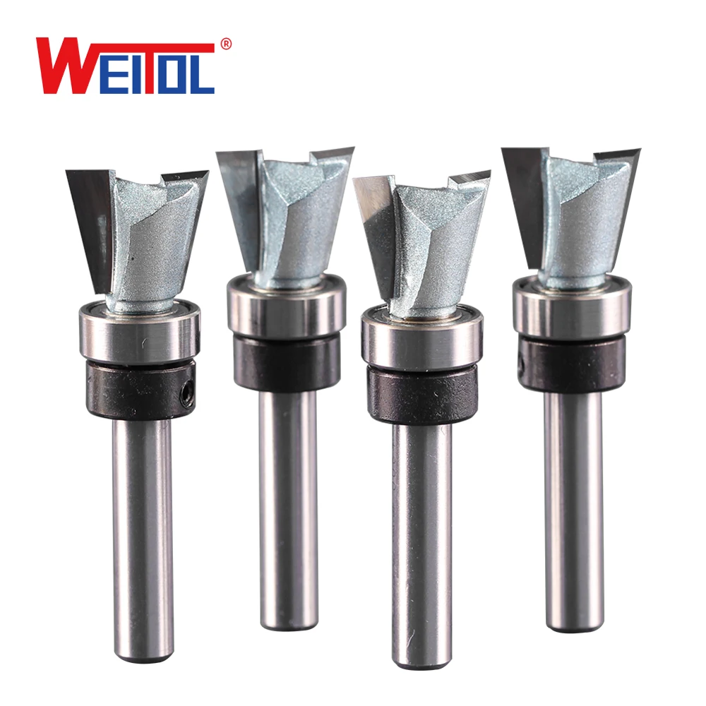 WeiTol технические ласточкин хвост бит с подшипником Деревообрабатывающие
