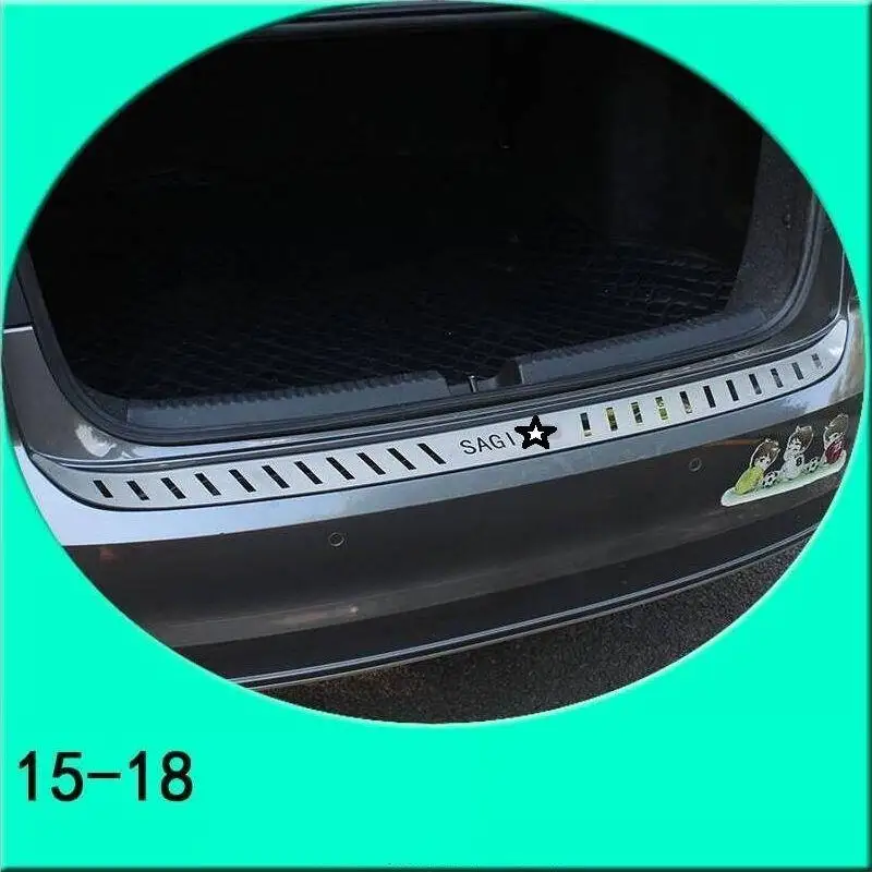 Авто Автомобильный хромированный багажник задние панели внешние части