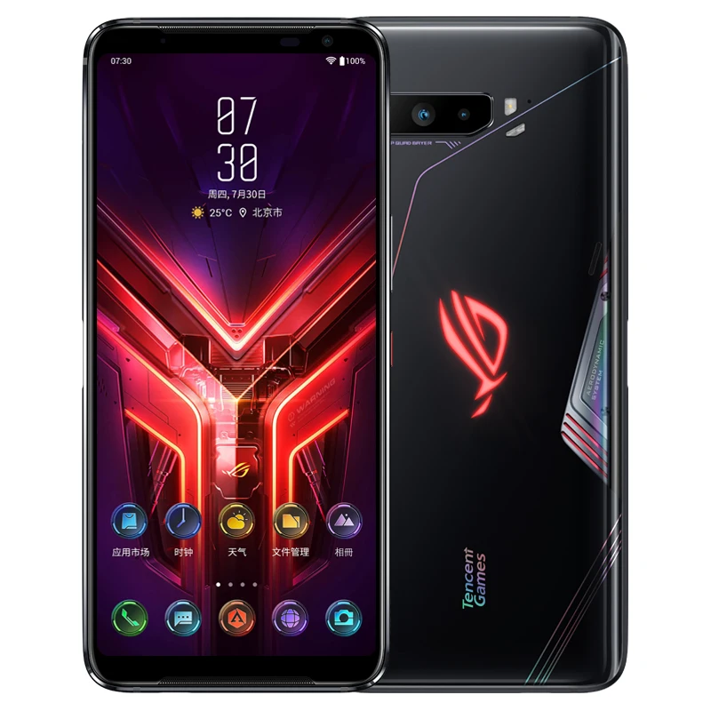 Глобальная версия ASUS ROG Phone 3 Snapdragon 865 плюс игровой телефон 8/12 Гб Оперативная