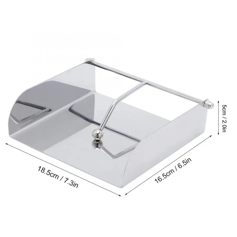 Нержавеющая сталь Отель домашний офис Настольный бумажный стол коробка для
