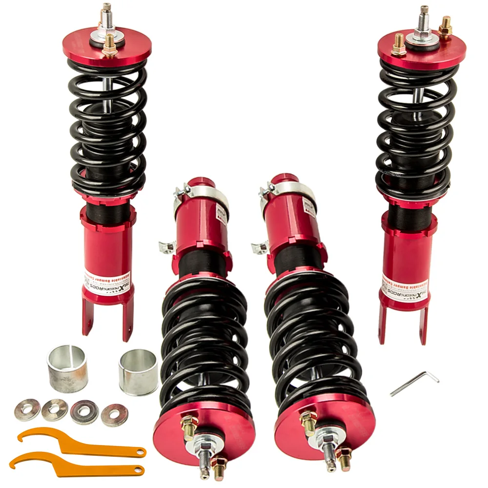 Adj. Демпфер Coilover катушка пружинная стойка для Honda Civic EE EF 87 91 CR X Integra койловеров