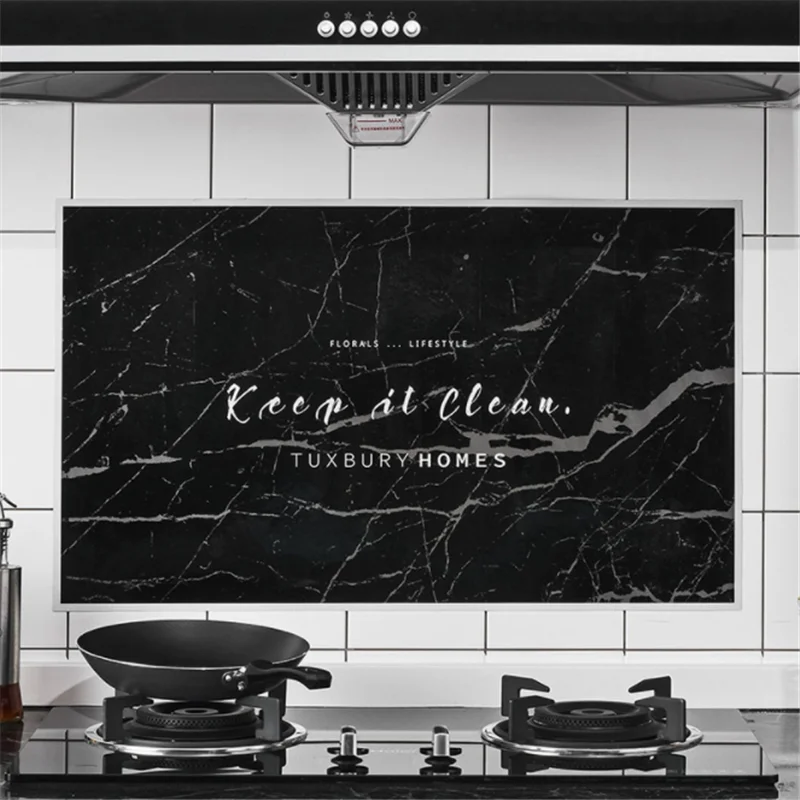 Лидер продаж кухонные термостойкие маслостойкие наклейки самоклеящаяся плита