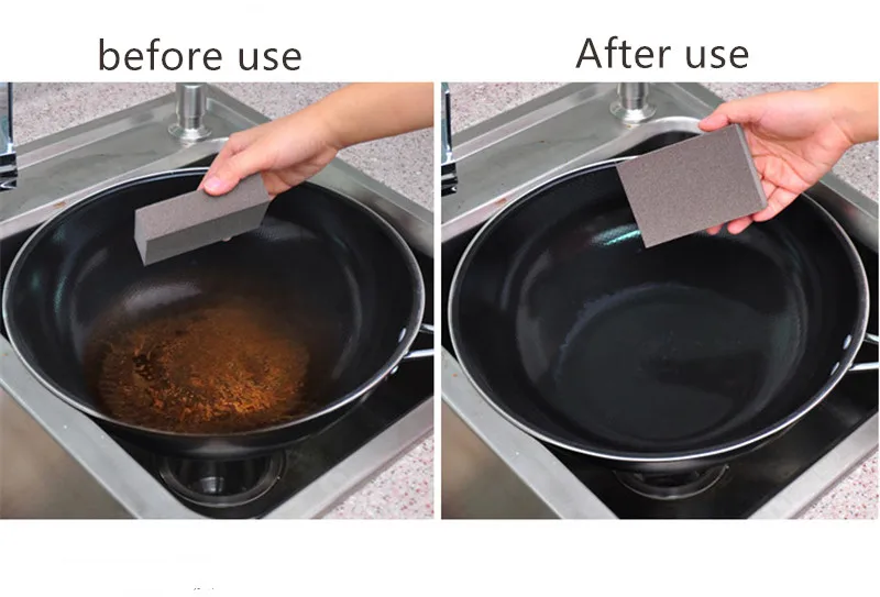 

Multi-functional Kitchen Cleaning Eraser Pot Nano Melamine Sponge Cleaner Descaling Stains Sand Sponge Household Cleaning Tools