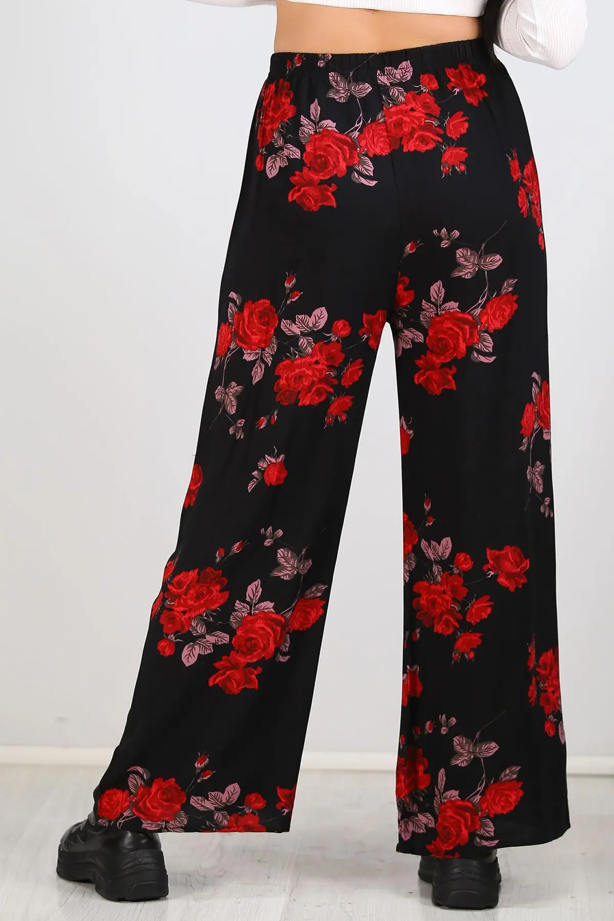 

Woven Baggy Pants Siyahkrmz