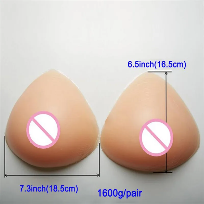 2020 Realistic Soft Silicone Breast Forms Artificial Fake Boobs Crossdresser Transgender Transvestite Shemale Breast Push Up Bra