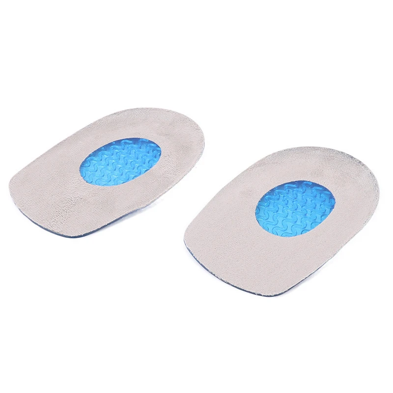 Gel Heel Pads Cushion Inserts for Plantar Fasciitis Soft Heel Cups Spurs Insole for Men & Women