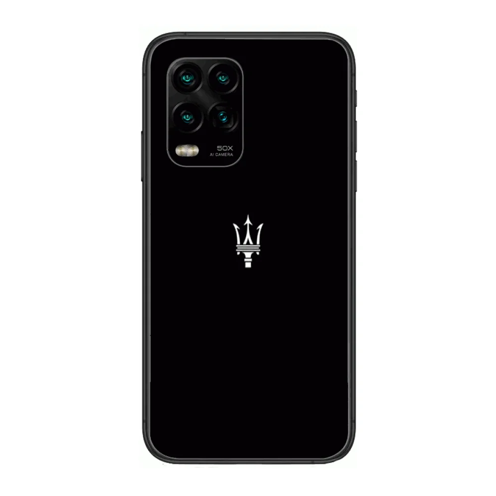 

Luxury HD-Maserati Phone Case For xiaomi Redmi Note 9S 8 7 6 5 A Pro T Anime Black Cover Silicone Back Pretty senior