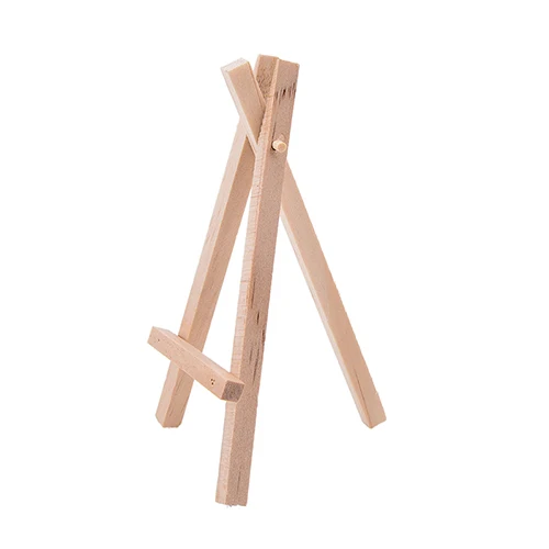 

Mini Wooden Art Holder Artwork Display Table-Top Easels Drawing Boards