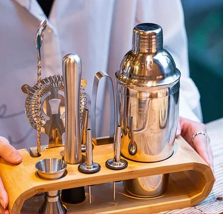 

650/550/750 мл Нержавеющая сталь шейкер Смеситель вино мартини Бостонский шейкер для бармен пить вечерние Барные инструменты