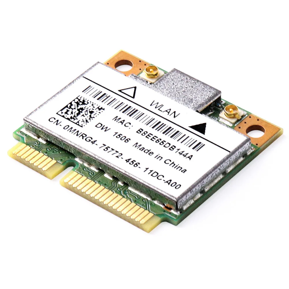 Мини карта PCI E DW1506 WLAN Wi Fi ATHEROS AR5B125 AR9485 MNRG4/MXX0D модуль для Dell|atheros ar5b125|wifi mini pci-emini pci-e