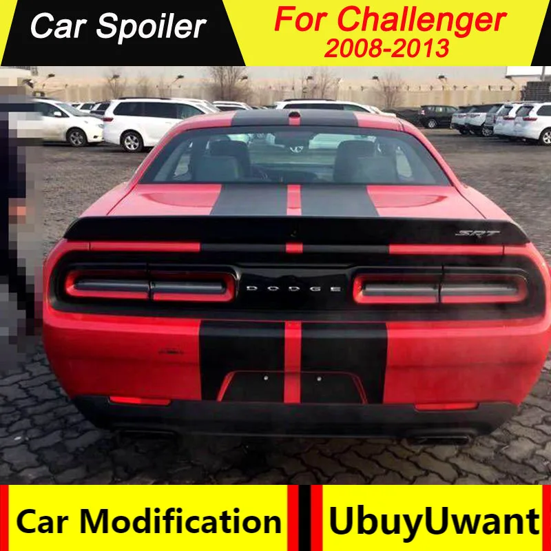Для Dodge Challenger 2008 2009 2010 2011 2012 2013 задний спойлер Высокое качество ABS Материал