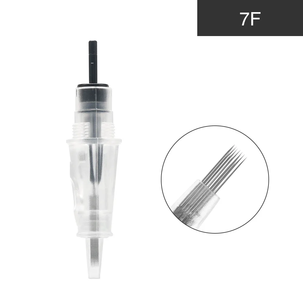 F7 10 шт. винт BB крем иглы картридж замена 9 pin/12 pin/36 pin/nano микроиглы для Dr. Pen микро авто татуировки - Габаритные размеры: F7