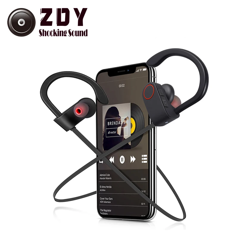 Никакого падения Bluetooth наушники беспроводные 5 0 спортивные водонепроницаемые