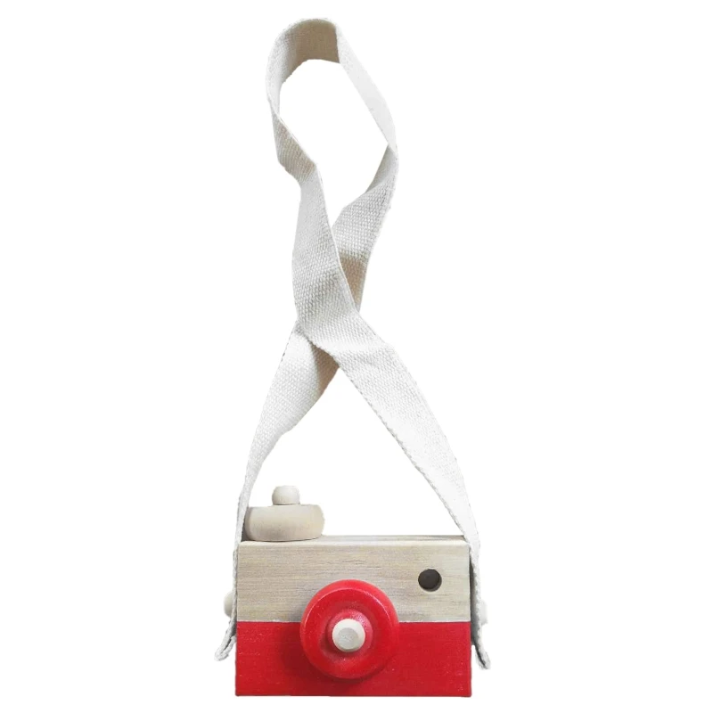 

Hanging Wooden Mini Camera Children Room Decoration Toy Wall Hanging Ornament Gifts Photography Prop