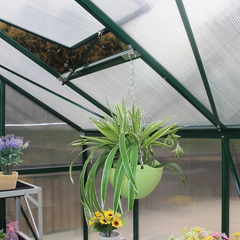 10 шт./компл. алюминиевые подвесные крючки для теплиц|Сельскохозяйственные