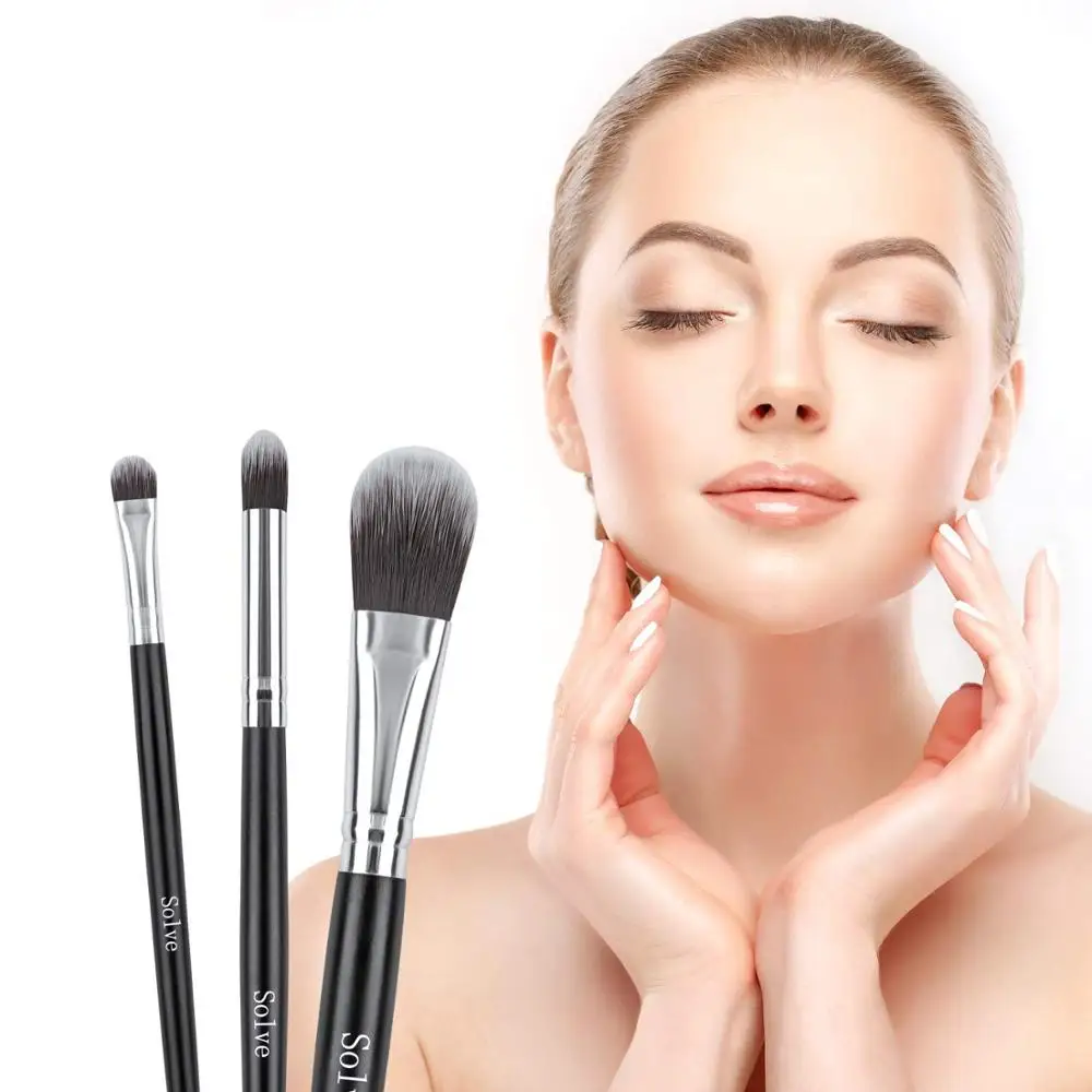 

Makeup Brush Set, 32 Pcs Wooden Handle Cosmetics Brushes Foundation Concealer Powder Makeup Brushes Kit