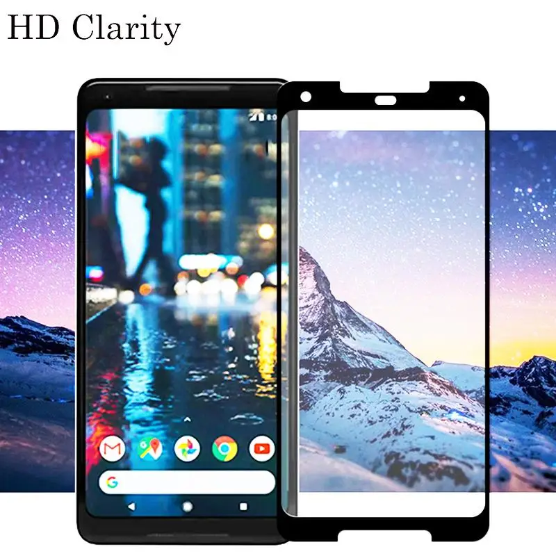 Полноэкранная защита для Google Pixel 2 3 4 3A XL 4XL Lite закаленное стекло ультратонкая