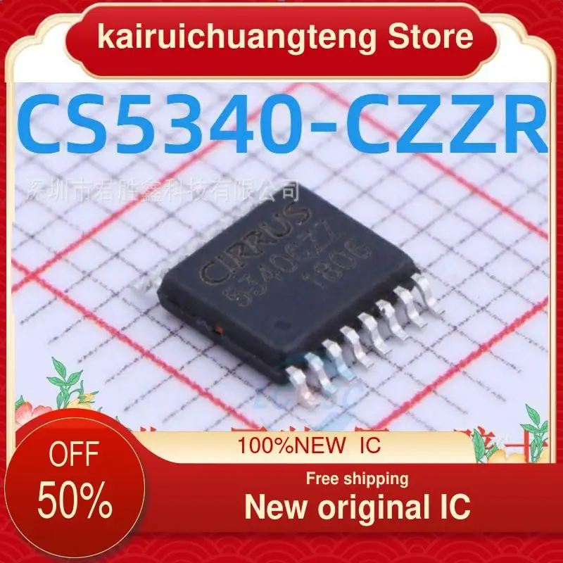 

(1 шт.) CS5340CZZ 5340CZZ CS5340-CZZR новый оригинальный IC