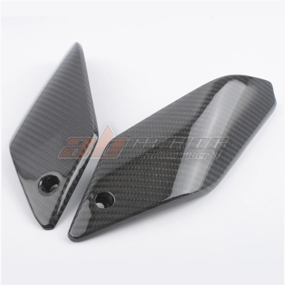 Seite Mid Frame Panel Trim Gugel Verkleidung Carbon Faser Für KTM DUKE 690 2012-2015 Volle Carbon Faser 100% Twill