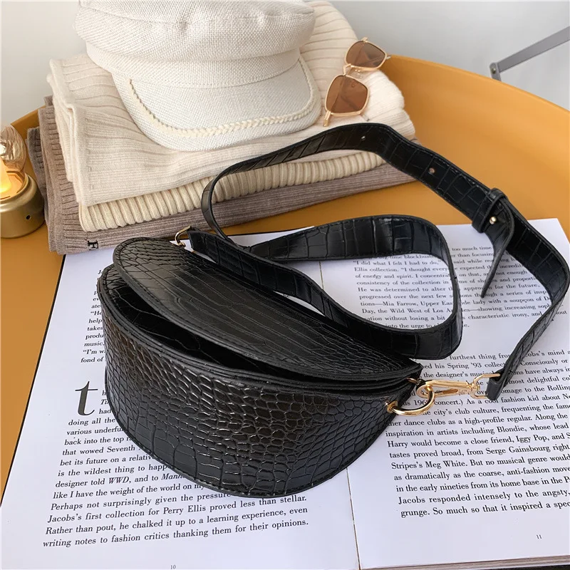 Лидер продаж маленькие сумки на плечо с крокодиловым узором женские от известных