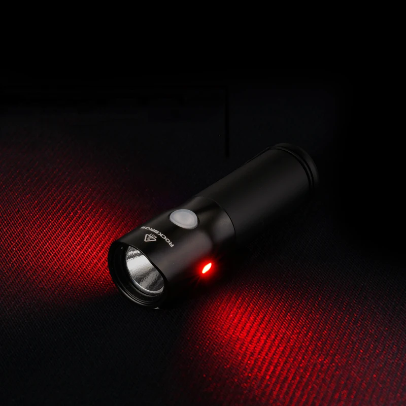 ROCKBROS велосипедный светильник Водонепроницаемый IPX6 USB Перезаряжаемые 18650 3000 мА/ч