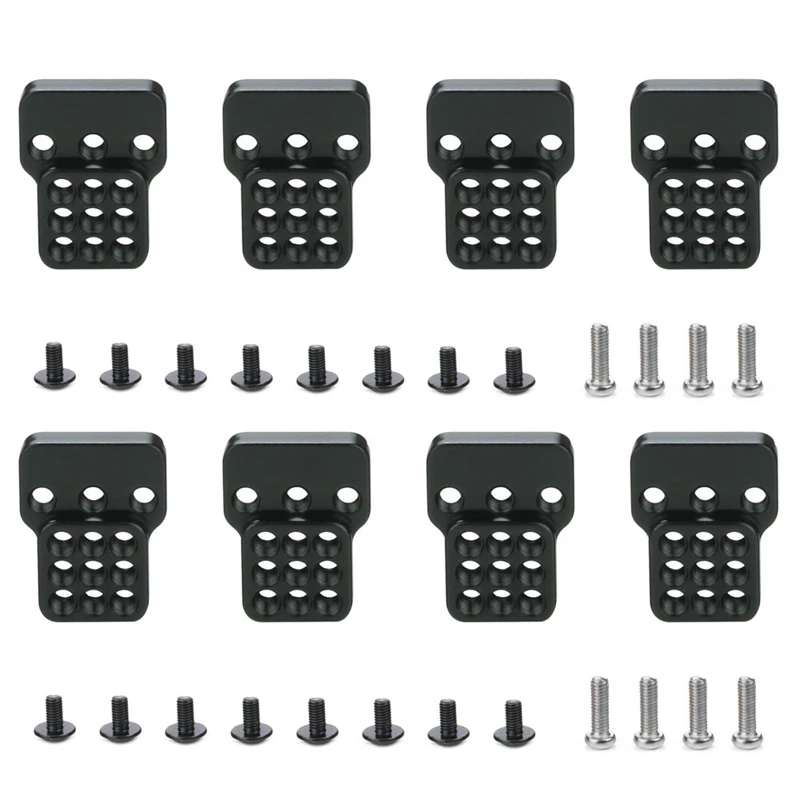 

8X металлическое регулируемое кресло-удлинитель для WPL C14 C24 C34 C44 B14 B16 B24 B36 1/16 RC автомобильные детали, черный