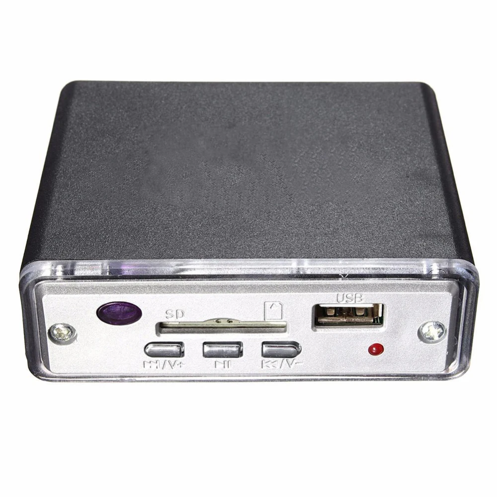 Мини-Автомобиль Мотоцикл стерео 12 V/USB/SD/светодиодный цифровой плеер MP3 с