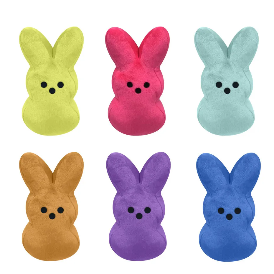 

2021 Easter Bunny Peeps Bunny Kids Plushie Plush Animals Unicorn Doll Cute Toys For Peluches Pulpos Plush Toys Children Gifts
