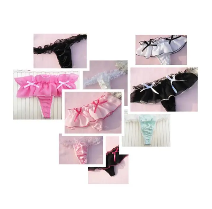 Женское нижнее белье Lotus T шифоновые кружевные трусики-танга | Женская одежда