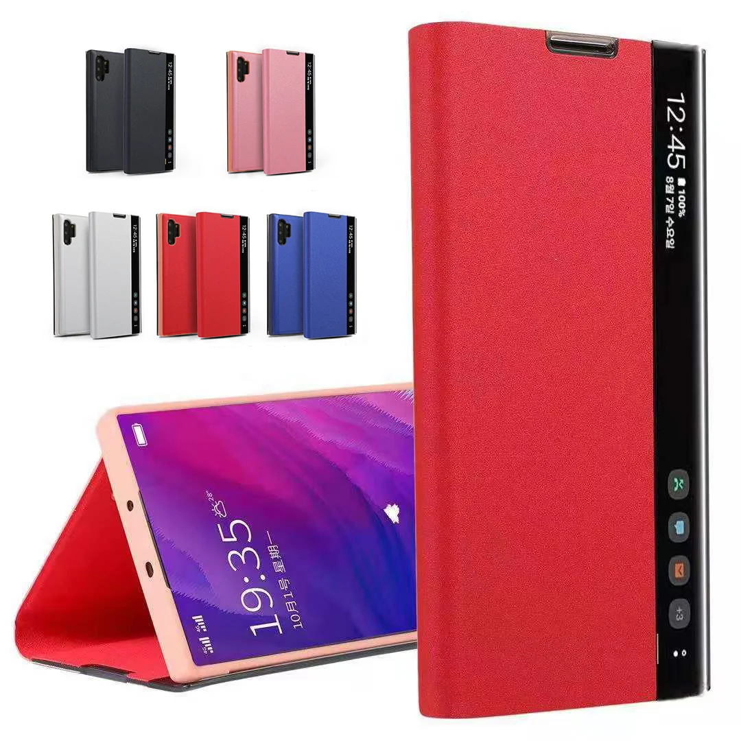 Зеркальный умный флип чехол для телефона xiaomi redmi Note 8 7 6 5 PRO 7A Smart View мобильного 9 CC9E