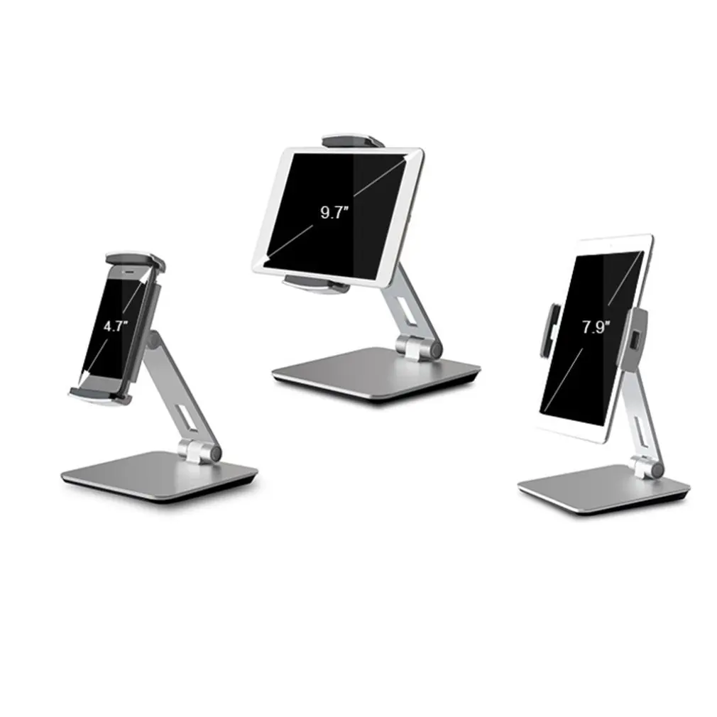 Desktop Aluminum Alloy Mobile Phone Tablet Can Be Raised And Lowered Folding Adjustable Support 4-14 Inch Bracket | Мобильные