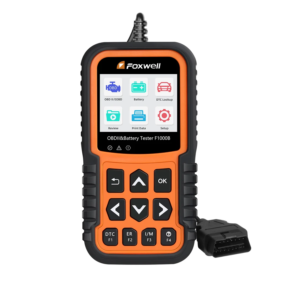 Устройство чтения кодов Foxwell F1000B CAN OBDII/EOBD и тестер батареи 2 в 1 |
