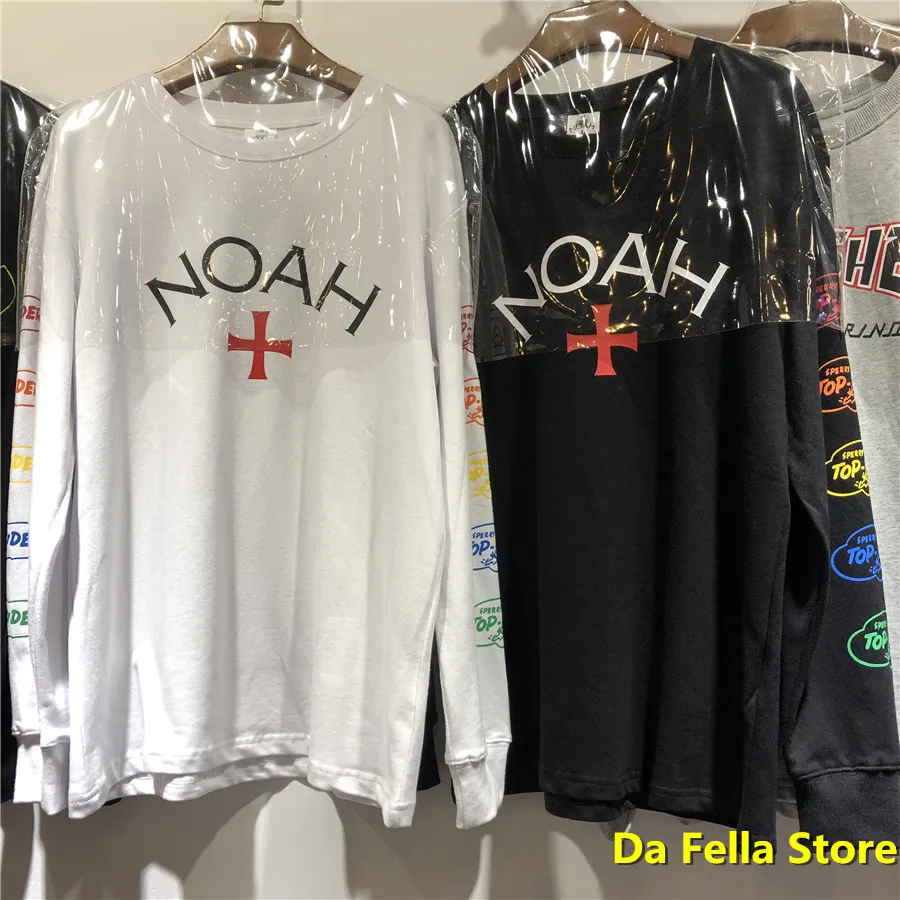 2020 мужские и женские классические футболки с длинным рукавом логотипом Ноя