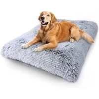 dog bed winter super soft mat for small medium large dogs long plush pet cushion thick cat pad dog blanket fleece pet supplies