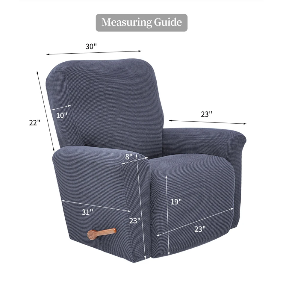 Чехол Battilo для кресла водонепроницаемый эластичный чехол с откидывающейся