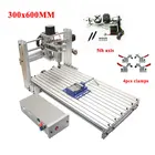 Набор деталей для фрезерного станка с ЧПУ 3060, 5 осей, набор деталей для фрезерного станка с ER11, сборщик зажимов, шаговый двигатель, драйвер nema23 3A