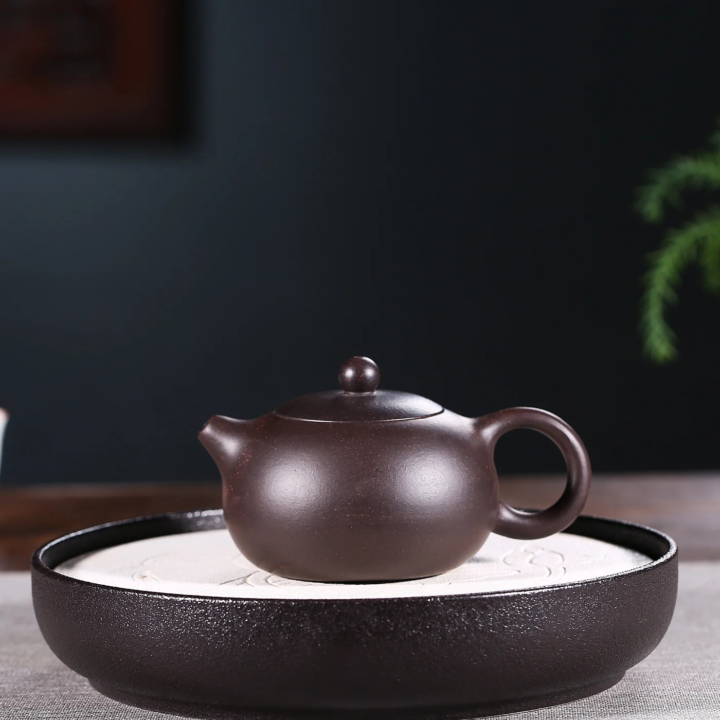 

Yixing фиолетовый глиняный горшок известный черный золотой песок Xishi горшок кунг-фу дорожный чайный набор подарок чайный горшок