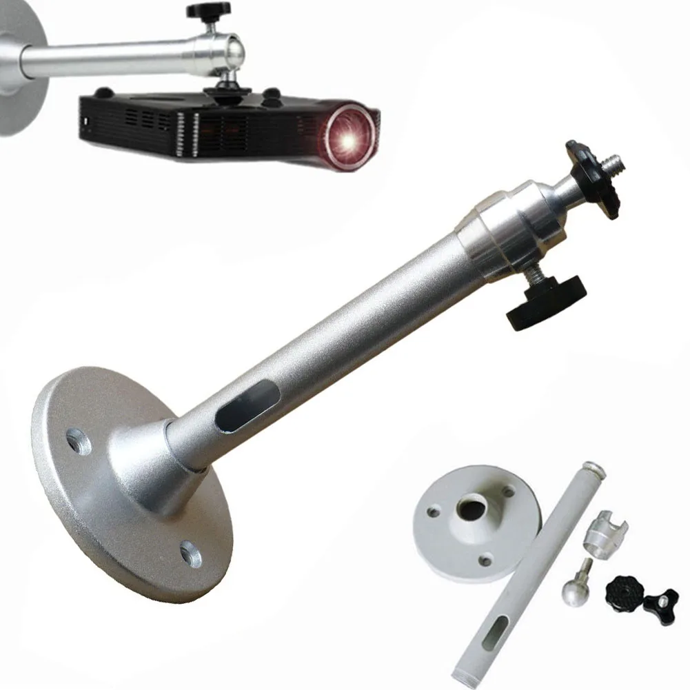 

Aluminium Alloy School Office Durable Mini Accessories Rotatable Height Adjustable Ceiling Wall Mounted Projector Hanger