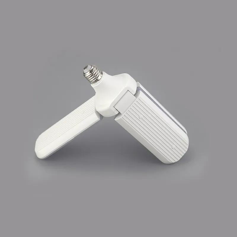 Светодиодная лампа с тремя листами 45 Вт складная супер яркая RGB Красная Зеленая E27