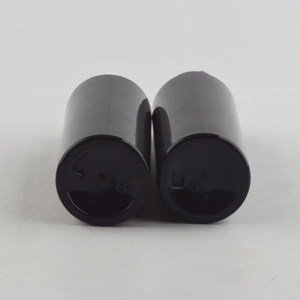 50 шт. 100 мл шампунь пластиковая черная бутылка для женщин сумка хранения макияжа