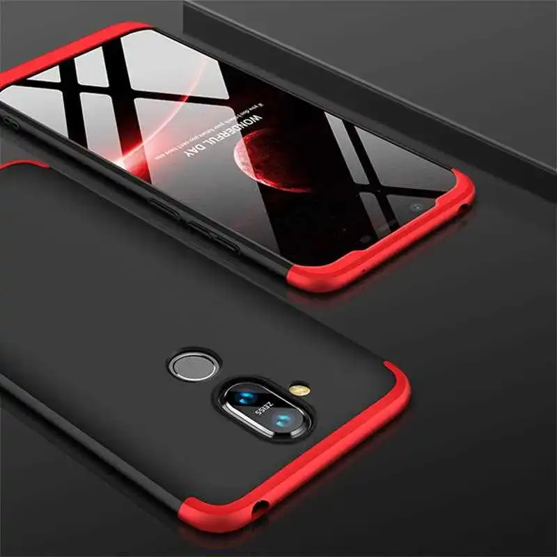 KatyChoi 360 полная защита армированный чехол для Nokia 8 1 6 7 Plus телефона|Бамперы| |