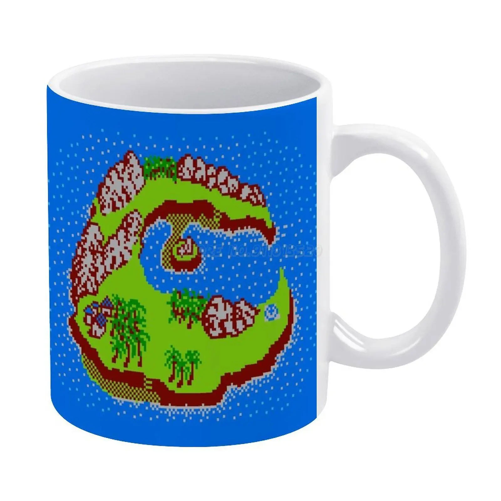 StarTropics-C Island белая кружка керамическая креативная Nintendo Nes ролевая игра в стиле