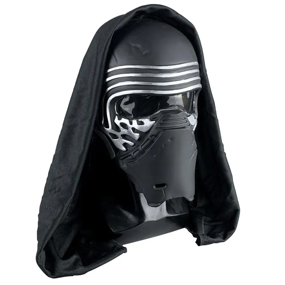 Взрослый Kylo маски ren шлем черная серия Косплэй маска Хэллоуин вечерние маска Опора