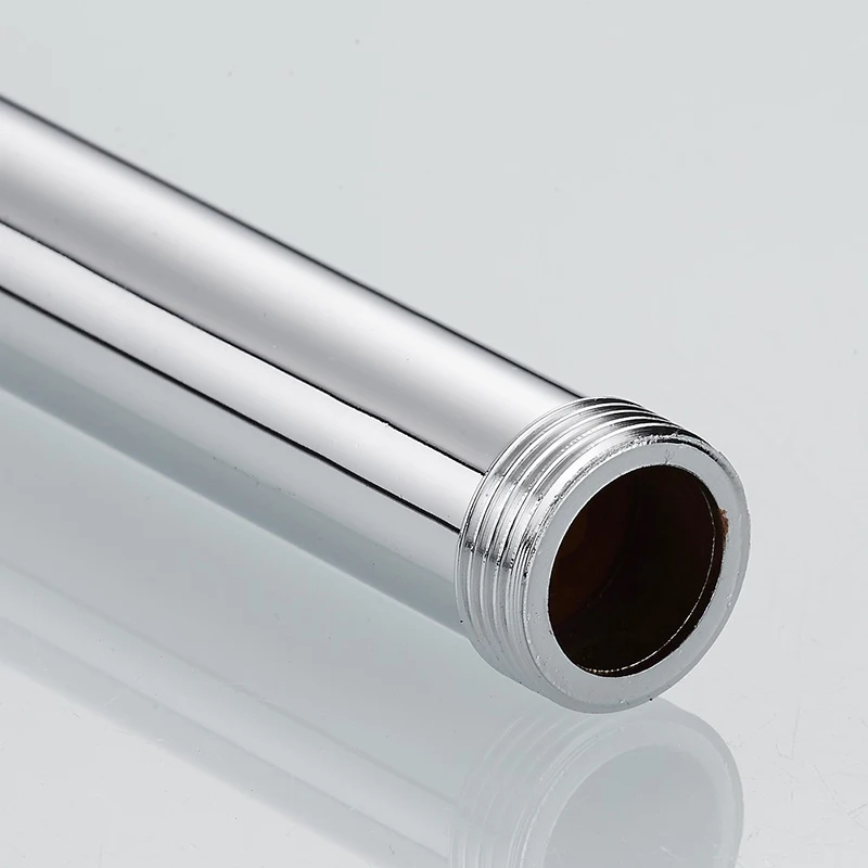 Настенный смеситель для душа 1 шт. Удлинительный трубчатый стержень полированный